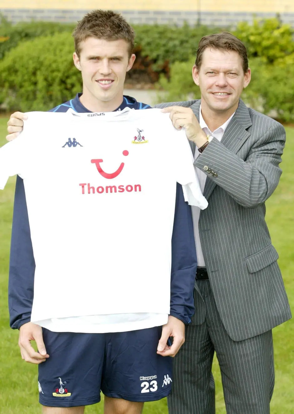 2004/05 Tottenham #23 CARRICK Home Jersey (L)