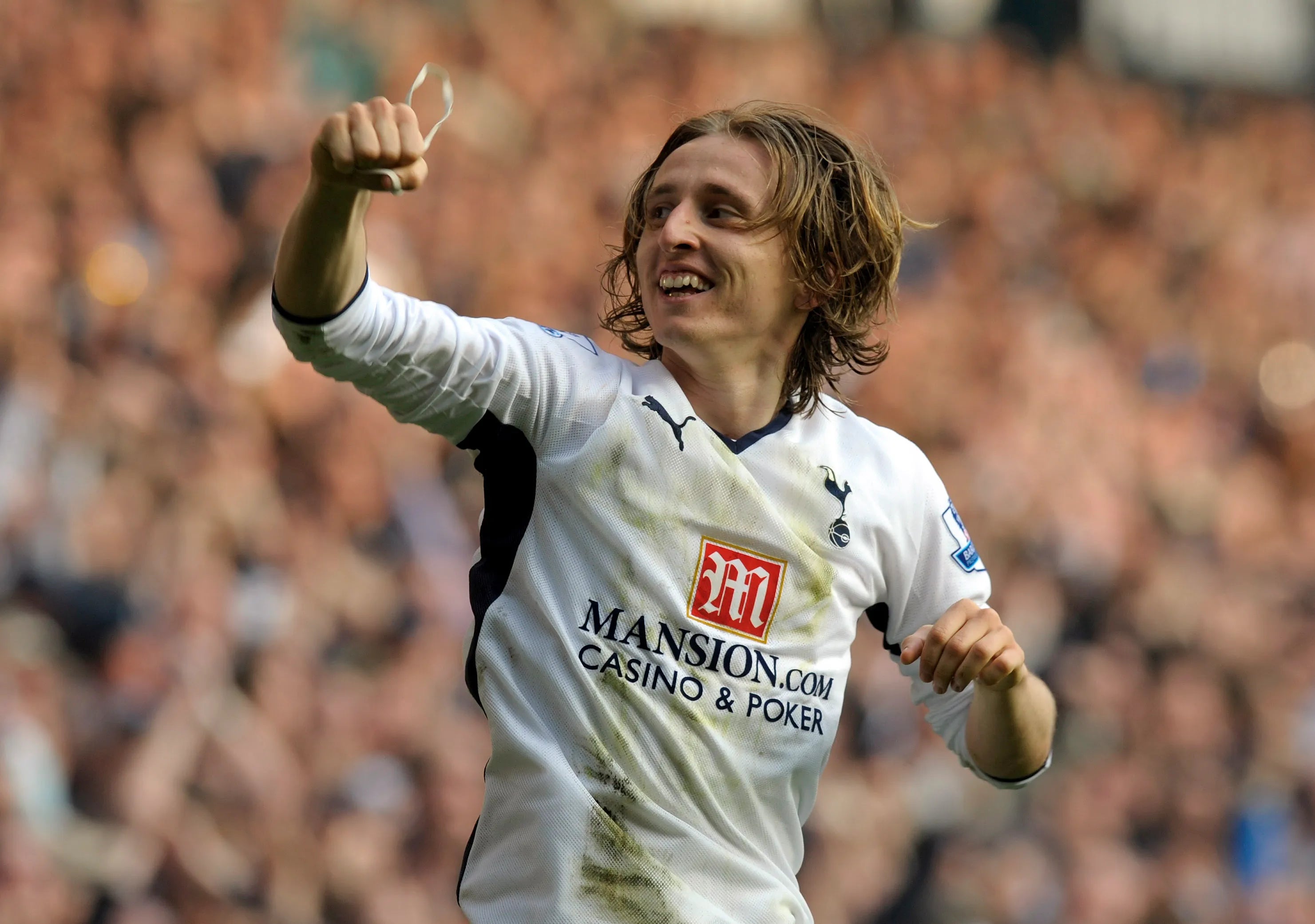2008/09 Tottenham #14 MODRIC Home Jersey (L)