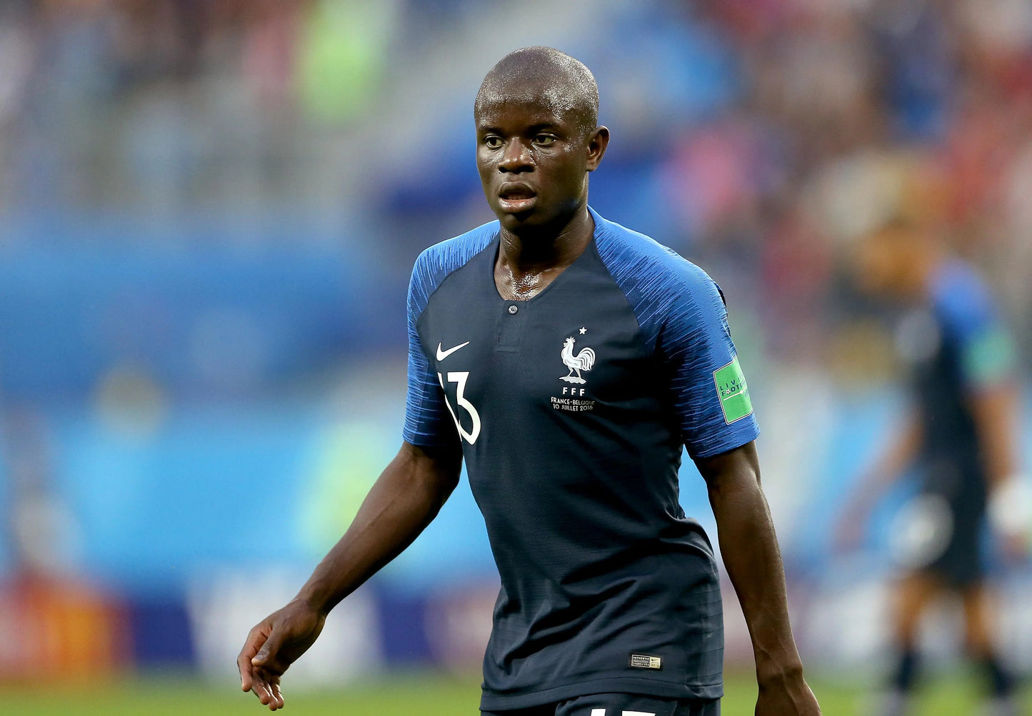 2018 France #13 KANTE Home Jersey (S)