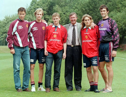 1996/98 Man Utd Home Jersey (L)