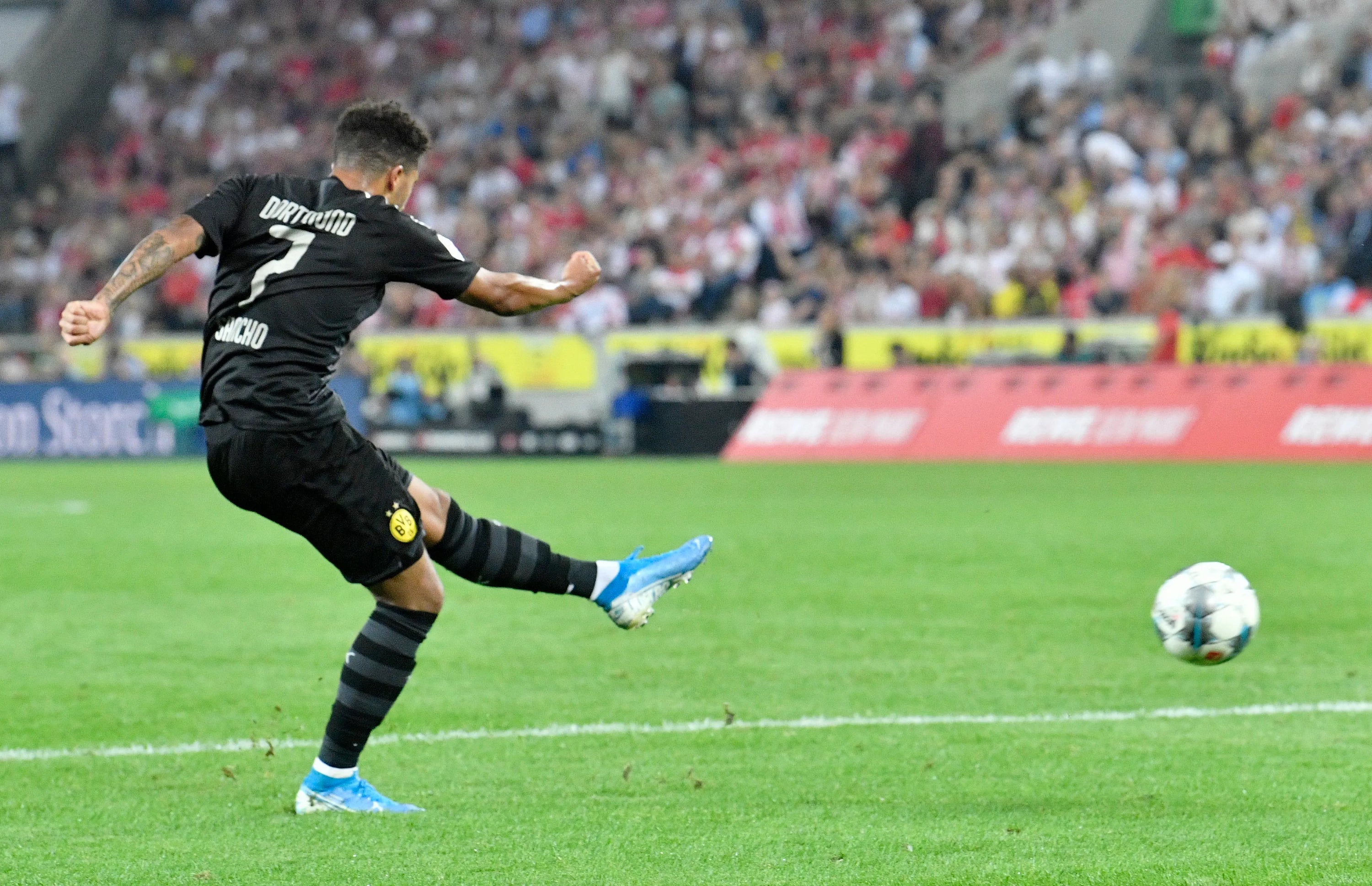 2019/20 Borussia Dortmund #7 SANCHO Away Jersey (S)