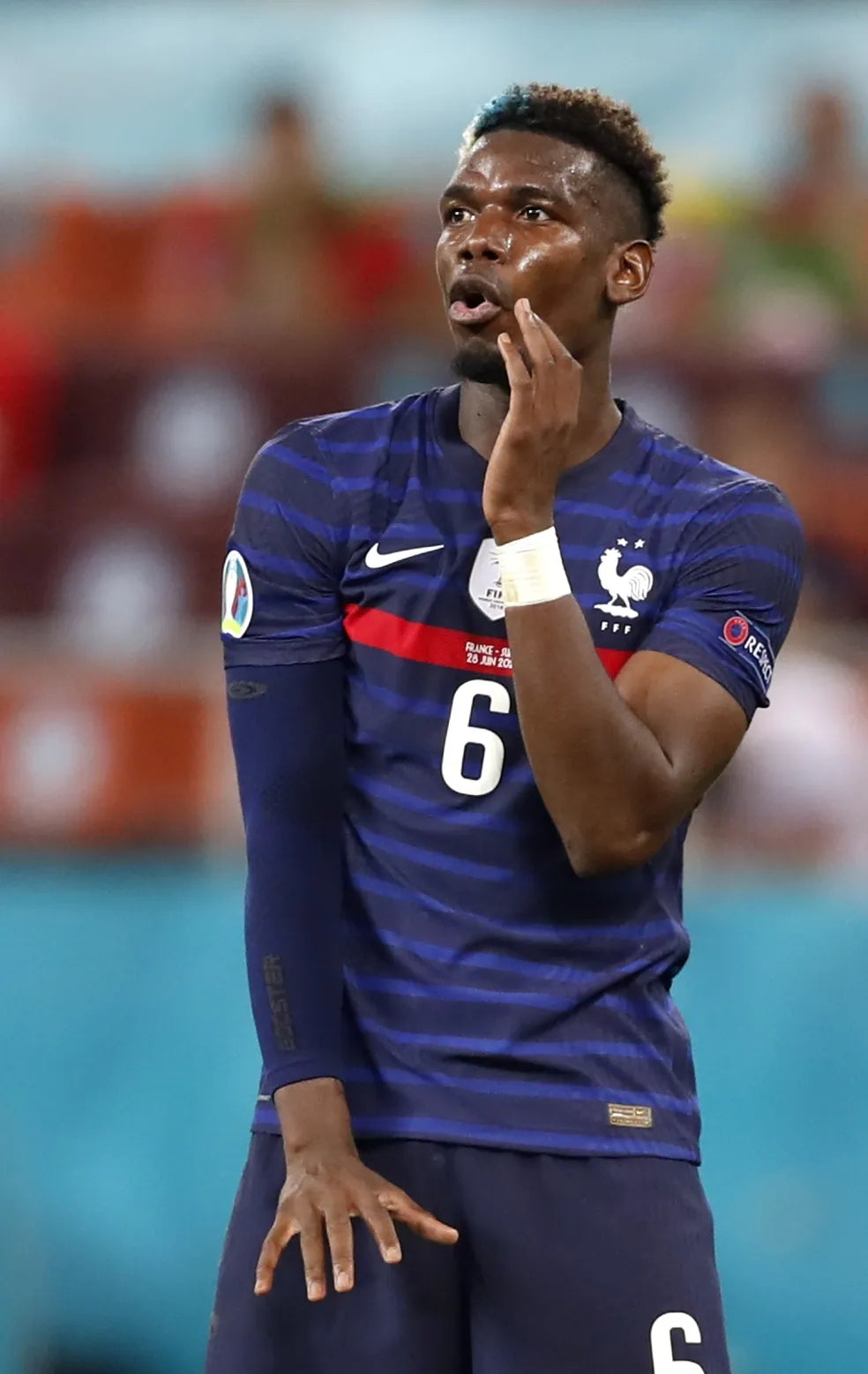 2020/21 France #6 POGBA Home Jersey (S)