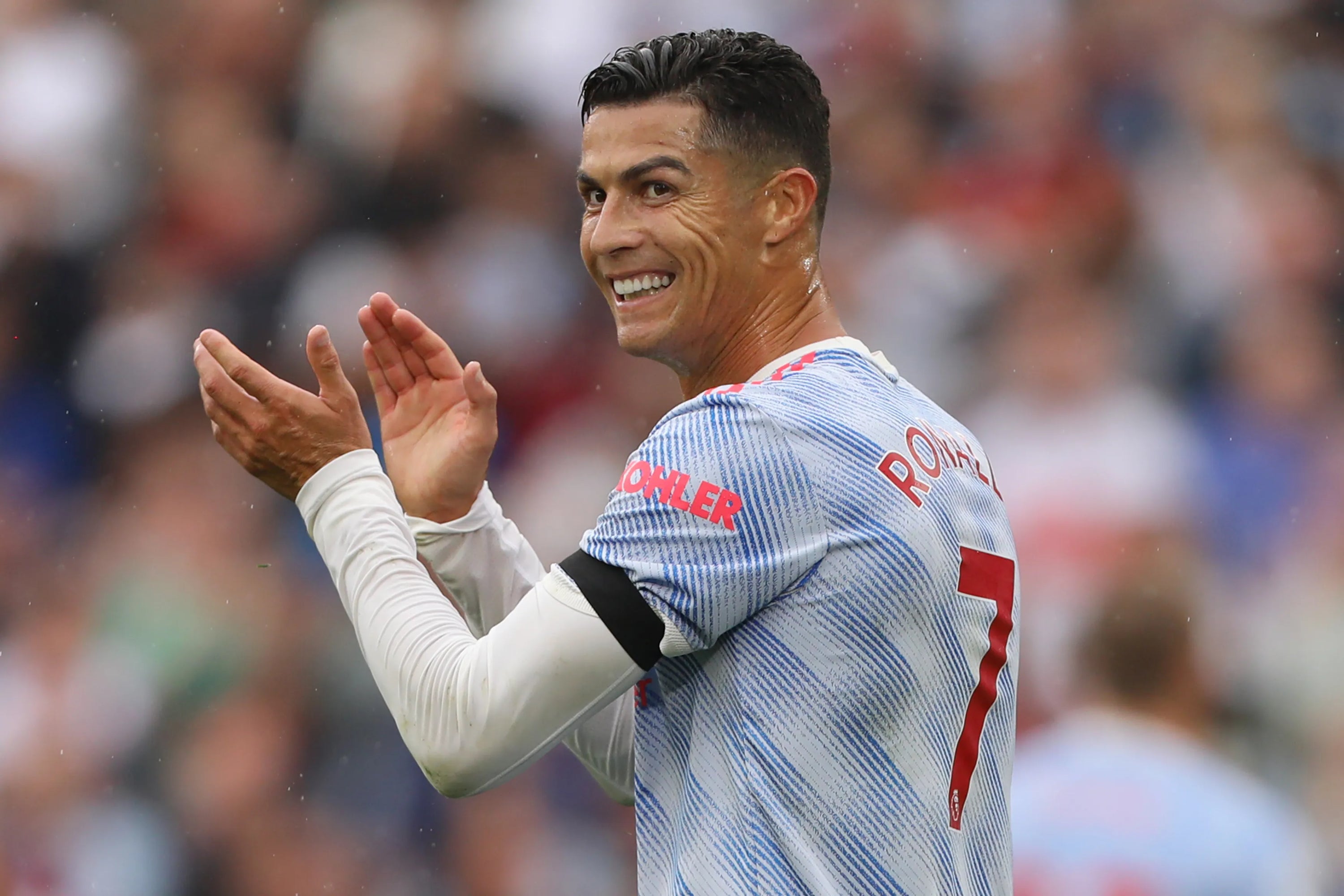 2021/22 Man Utd #7 RONALDO Away Jersey (XL)