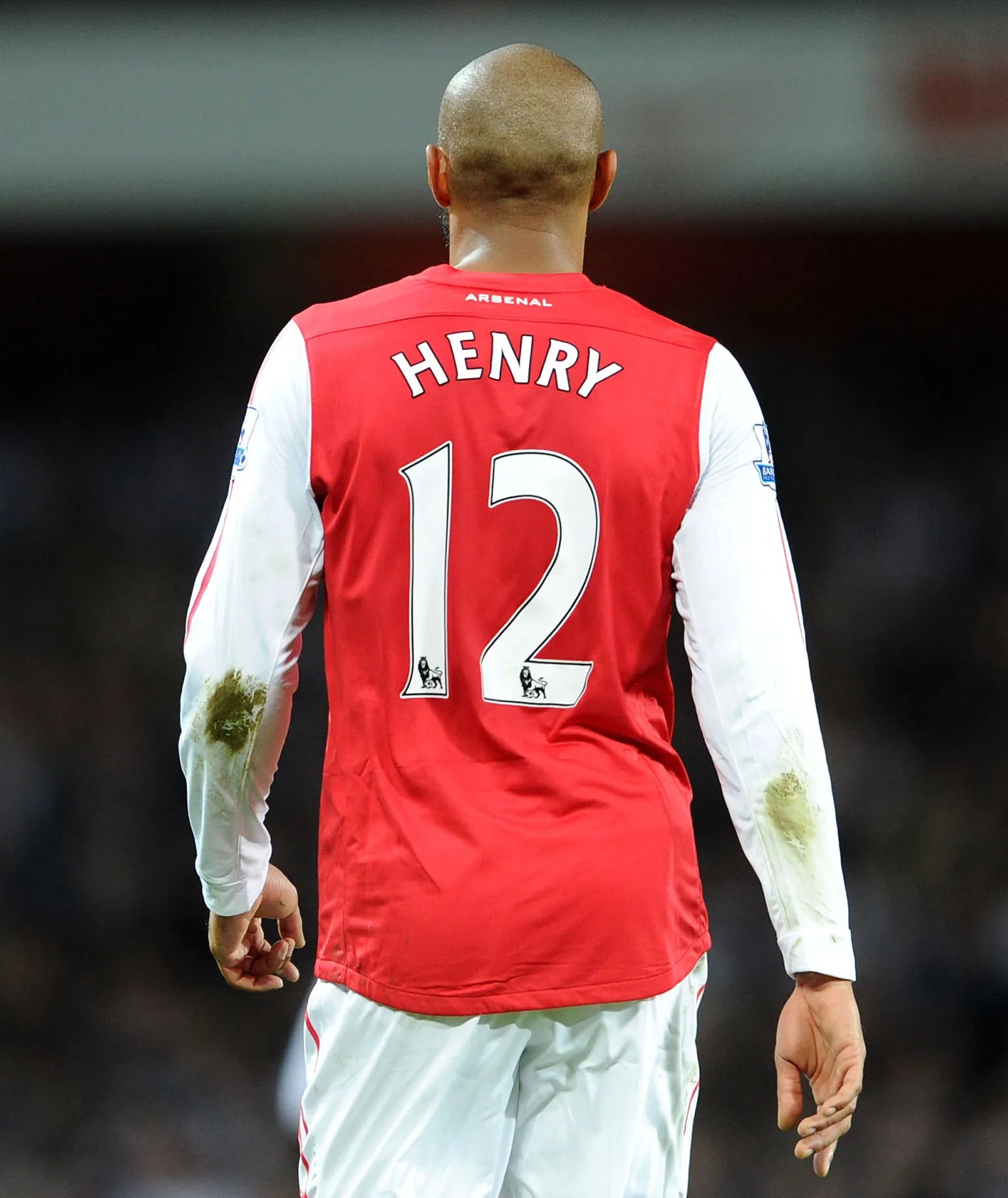 2011/12 Arsenal #12 HENRY Home Jersey (L)