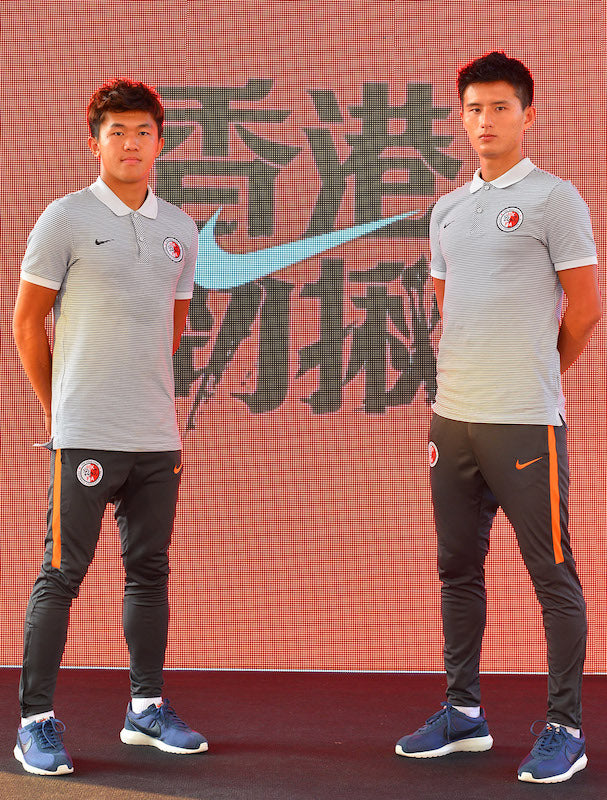 Nike Hong Kong Grey Polo Shirt (L)