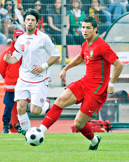 2008/10 Portugal #7 C.RONALDO Home Jersey (M)