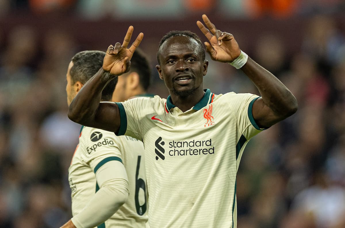 2021/22 Liverpool #10 MANE Away Jersey (M)