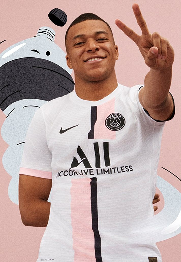 2021/22 PSG #7 MBAPPE Away Jersey (M)