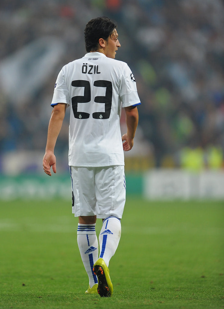 2010/11 Real Madrid #23 OZIL Home Jersey (L)