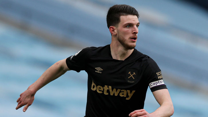 2020/21 West Ham #41 RICE Third Jersey (L)