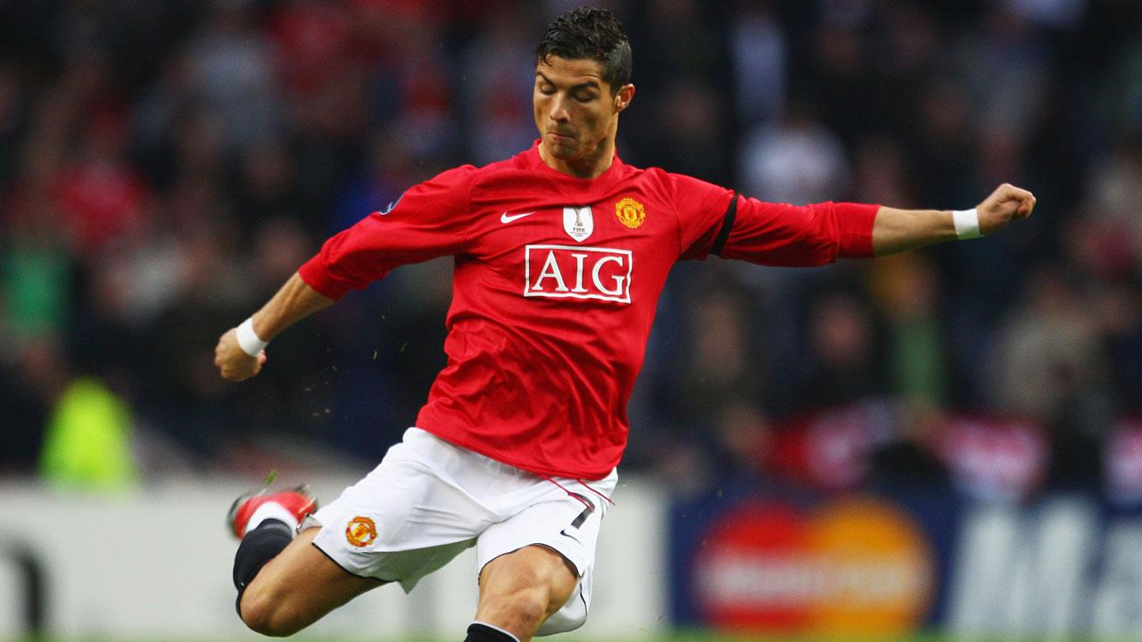 2008/09 Man Utd #7 RONALDO Home Jersey (M) L/S – Double Kick