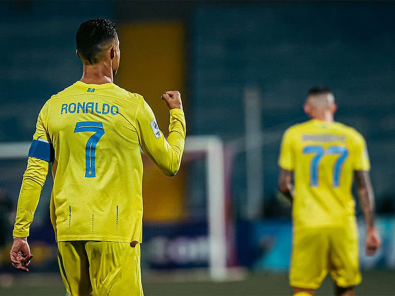 2023/24 Al Nassr #7 RONALDO Home Jersey (L) L/S