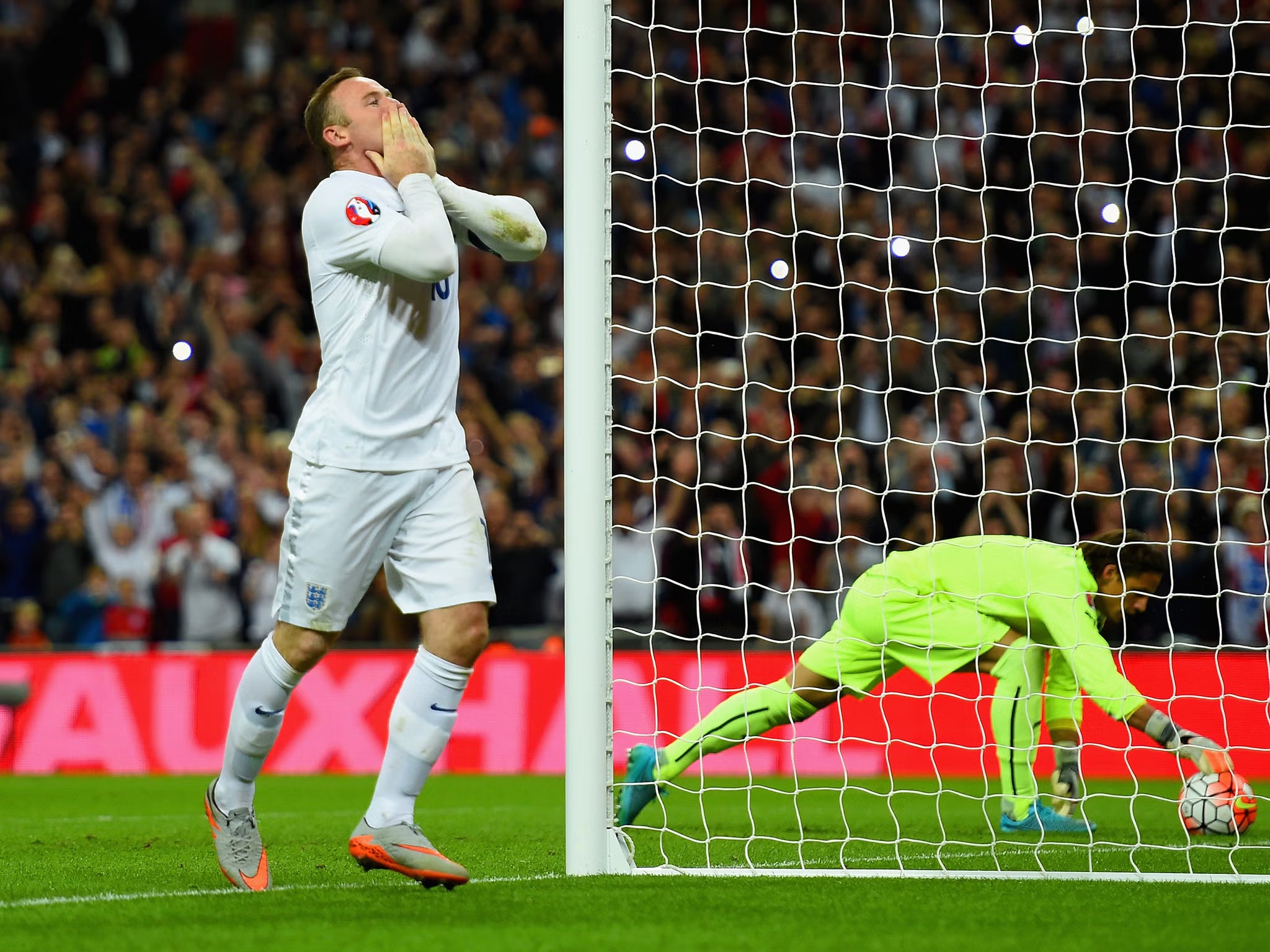 2014/15 England #10 ROONEY Home Jersey (S)