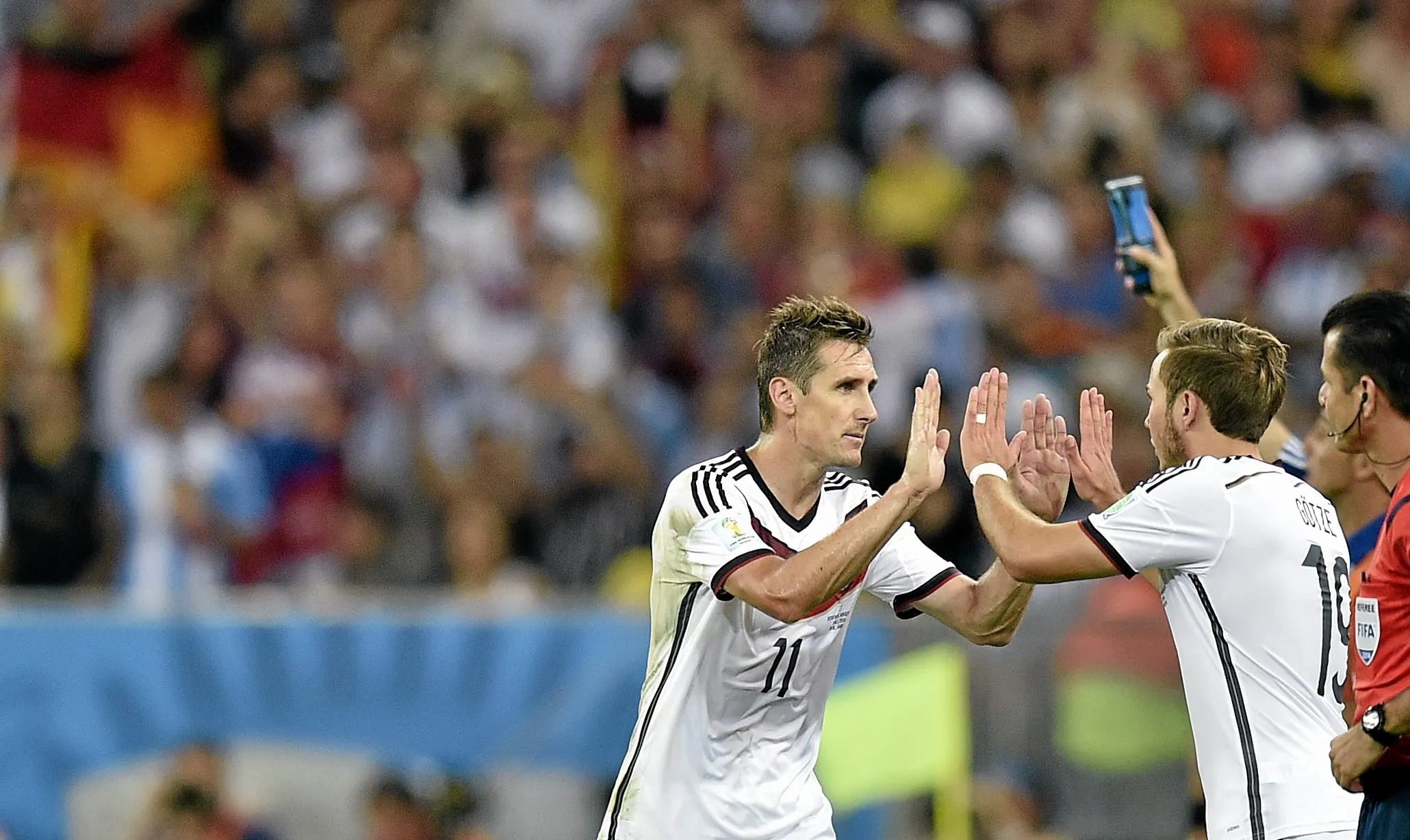 2014 Germany #11 KLOSE Home Jersey (M)