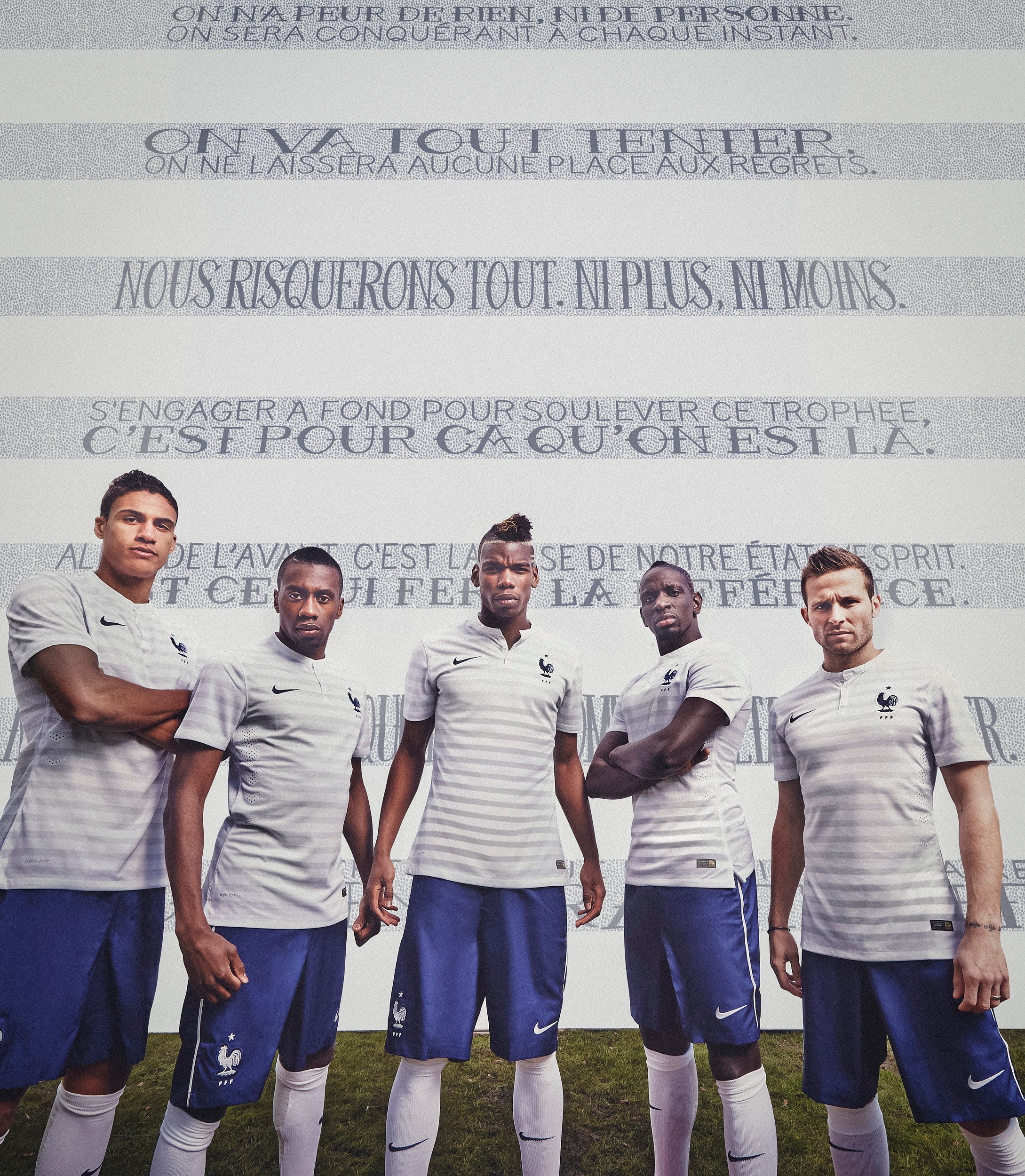 2014/15 France #19 POGBA Away Jersey (S)