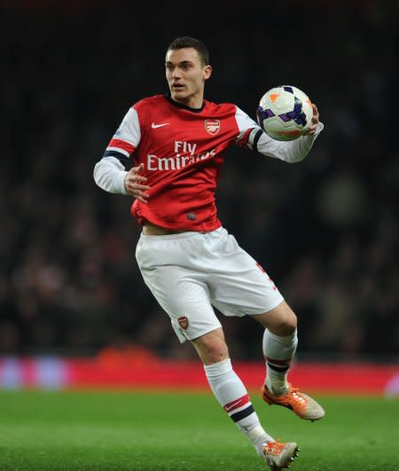 2012/14 Arsenal #5 VERMAELEN Home Jersey (L) L/S