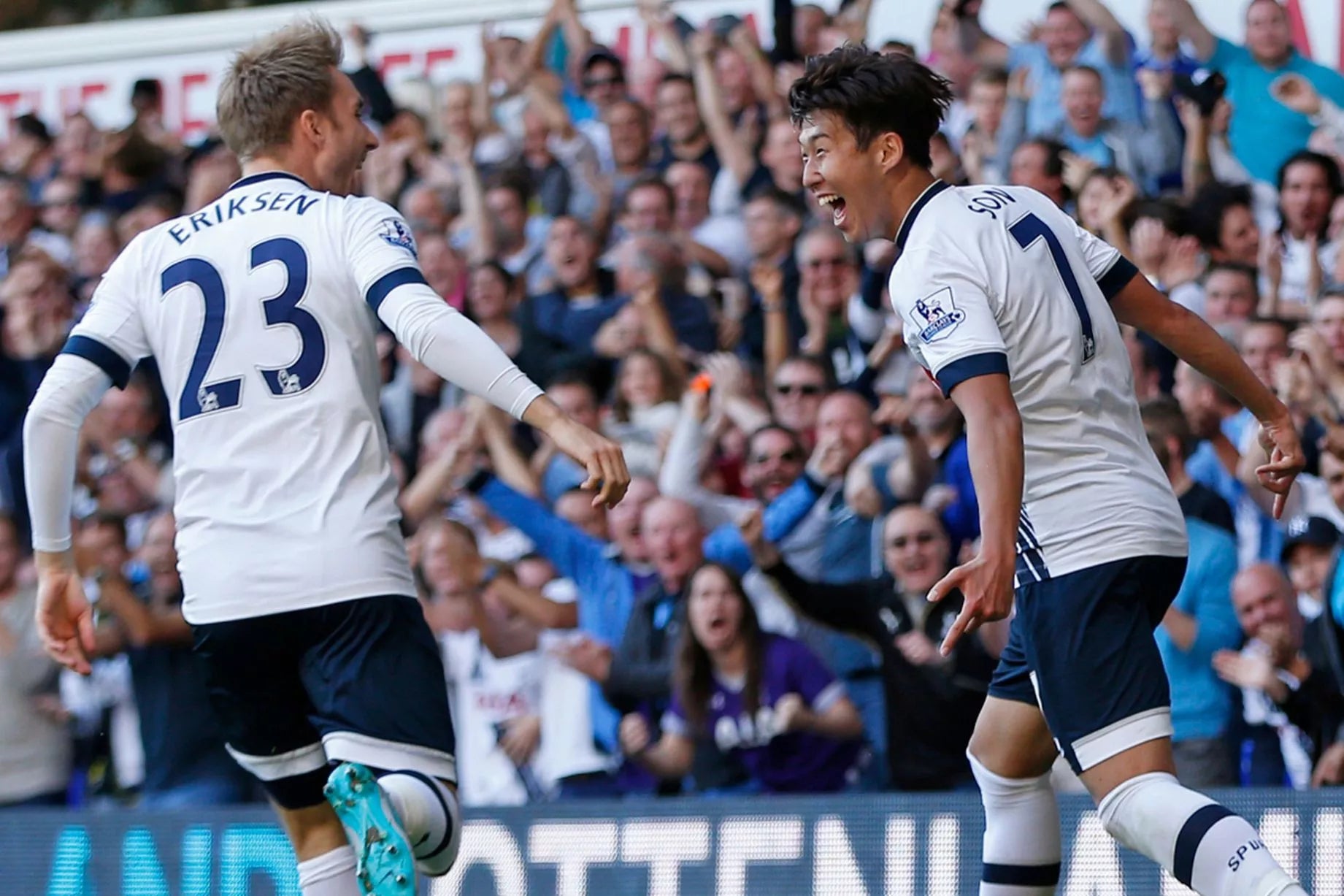 2015/16 Tottenham #7 SON Home Jersey (L)