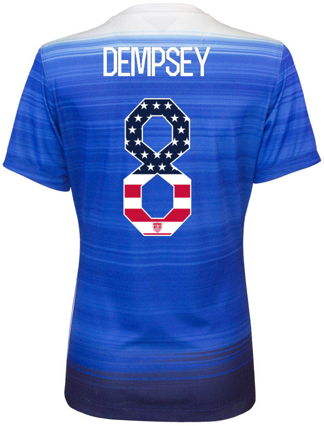 2016/17 USA #8 DEMPSEY Home Jersey (M)