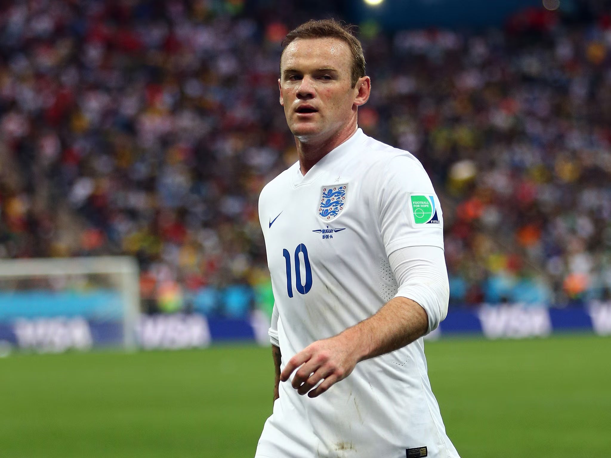 2014/15 England #10 ROONEY Home Jersey (S)