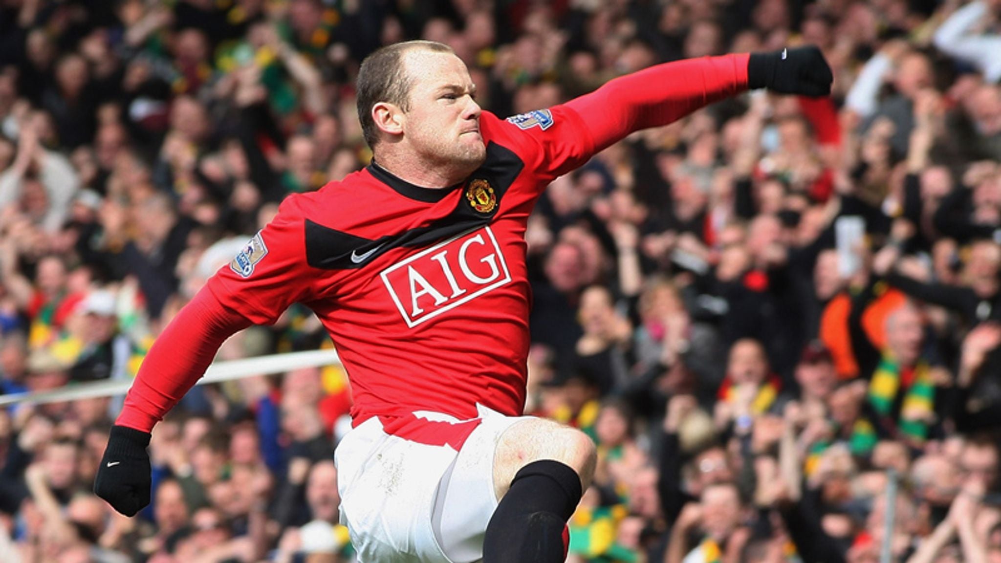 2009/10 Man Utd #10 ROONEY Home Jersey (XL)