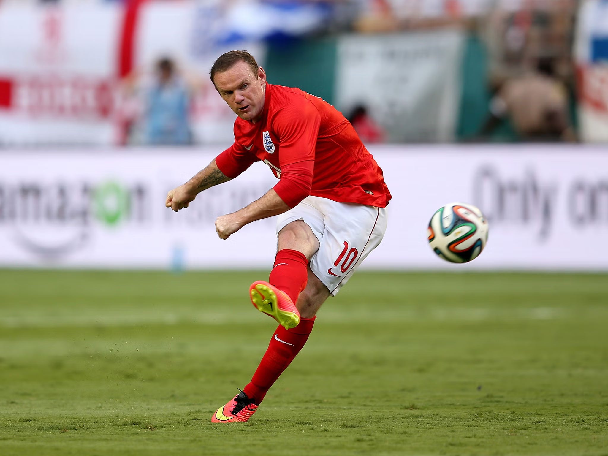 2014/15 England #10 ROONEY Away Jersey (S)