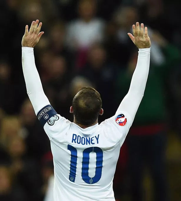 2014/15 England #10 ROONEY Home Jersey (S)