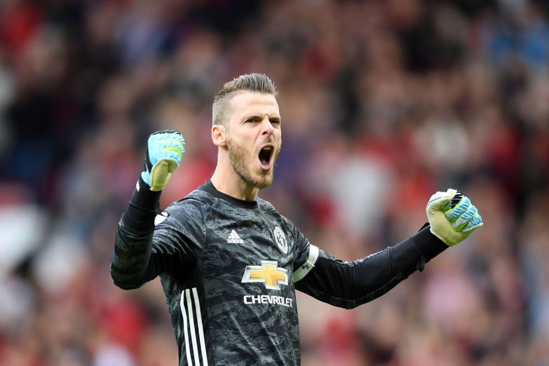 2019/20 Man Utd #1 DE GEA GK Jersey (XL) L/S