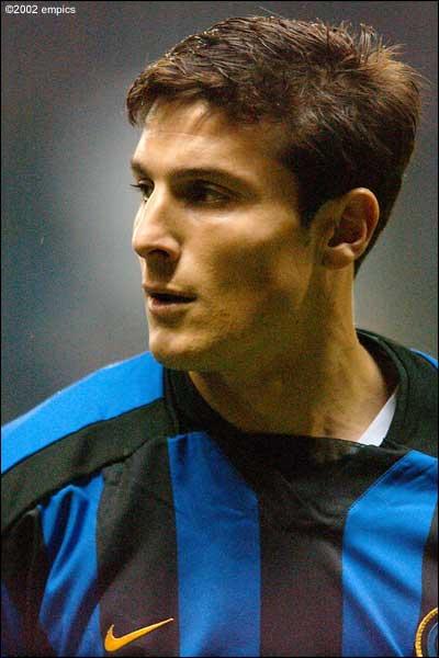 2002/03 Inter Milan #4 J.ZANETTI Home Jersey (XL)