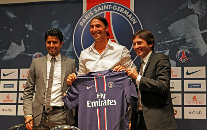 2012/13 PSG #10 IBRAHIMOVIC Home Jersey (M)