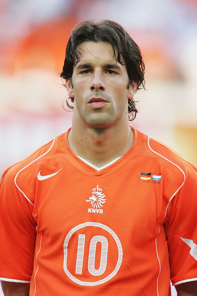 2004 Netherlands #10 V.NISTELROOY Home Jersey Nike Total 90 Boxset