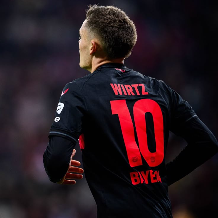 2023/24 Bayer Leverkusen #10 WIRTZ Home Jersey (M)