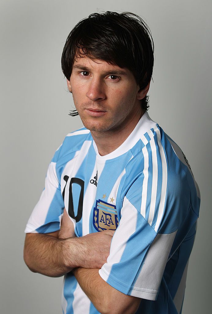 2010/11 Argentina #10 MESSI Home Jersey (M)