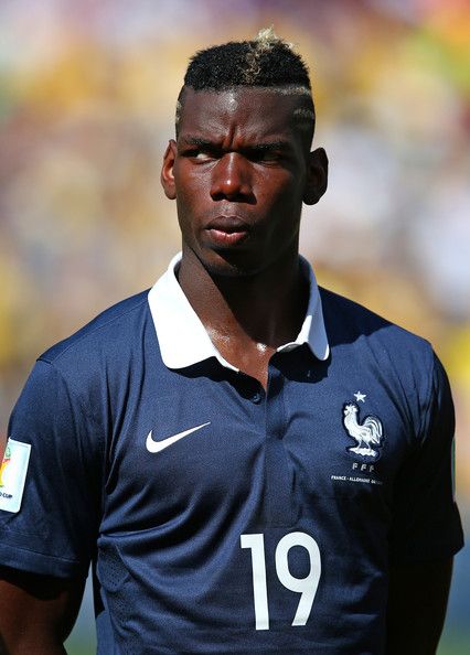 2014/15 France #19 POGBA Home Jersey (S)