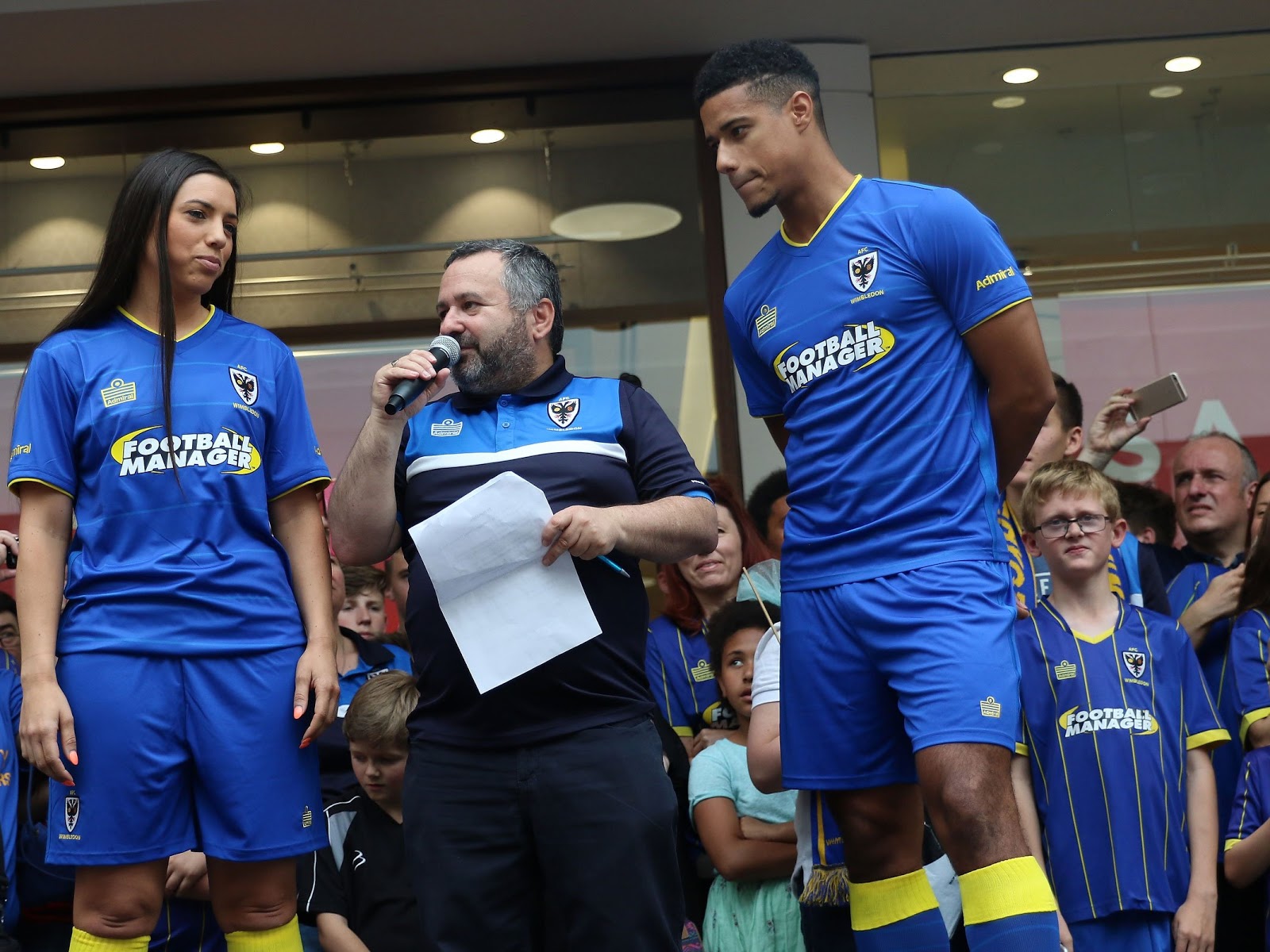 2016/18 AFC Wimbledon Home Jersey (XL)