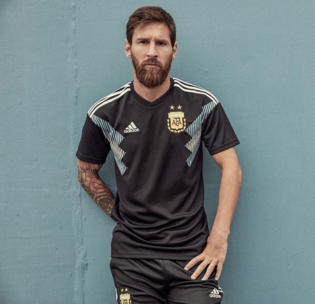 2018/19 Argentina #10 MESSI Away Jersey (M)