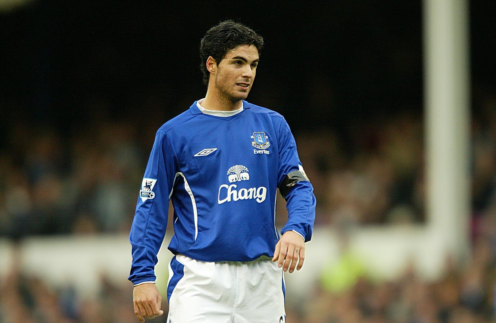 2005/06 Everton #6 ARTETA Home Jersey (L)