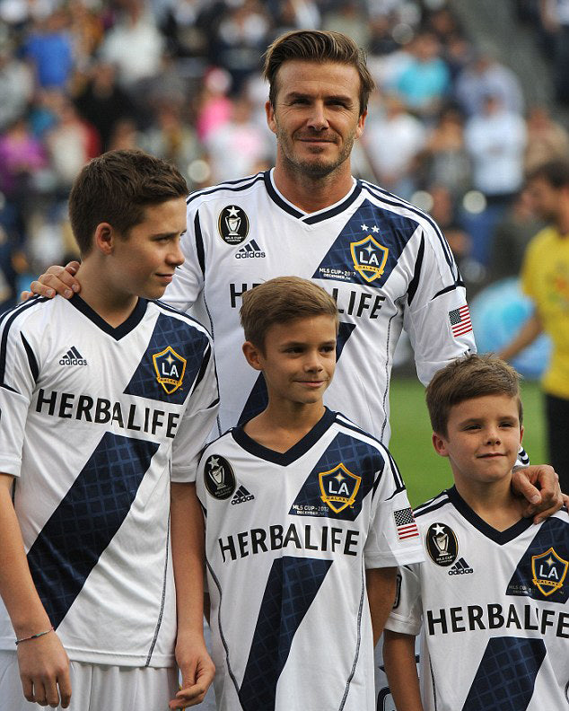 2012 LA Galaxy #23 BECKHAM Home Jersey (M)