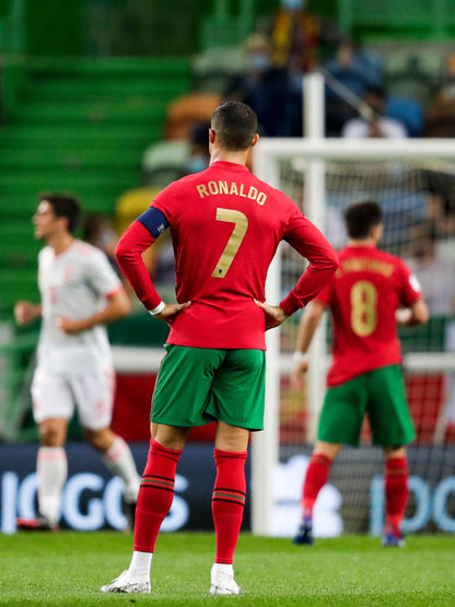 2020/21 Portugal #7 RONALDO Home Jersey (XL)