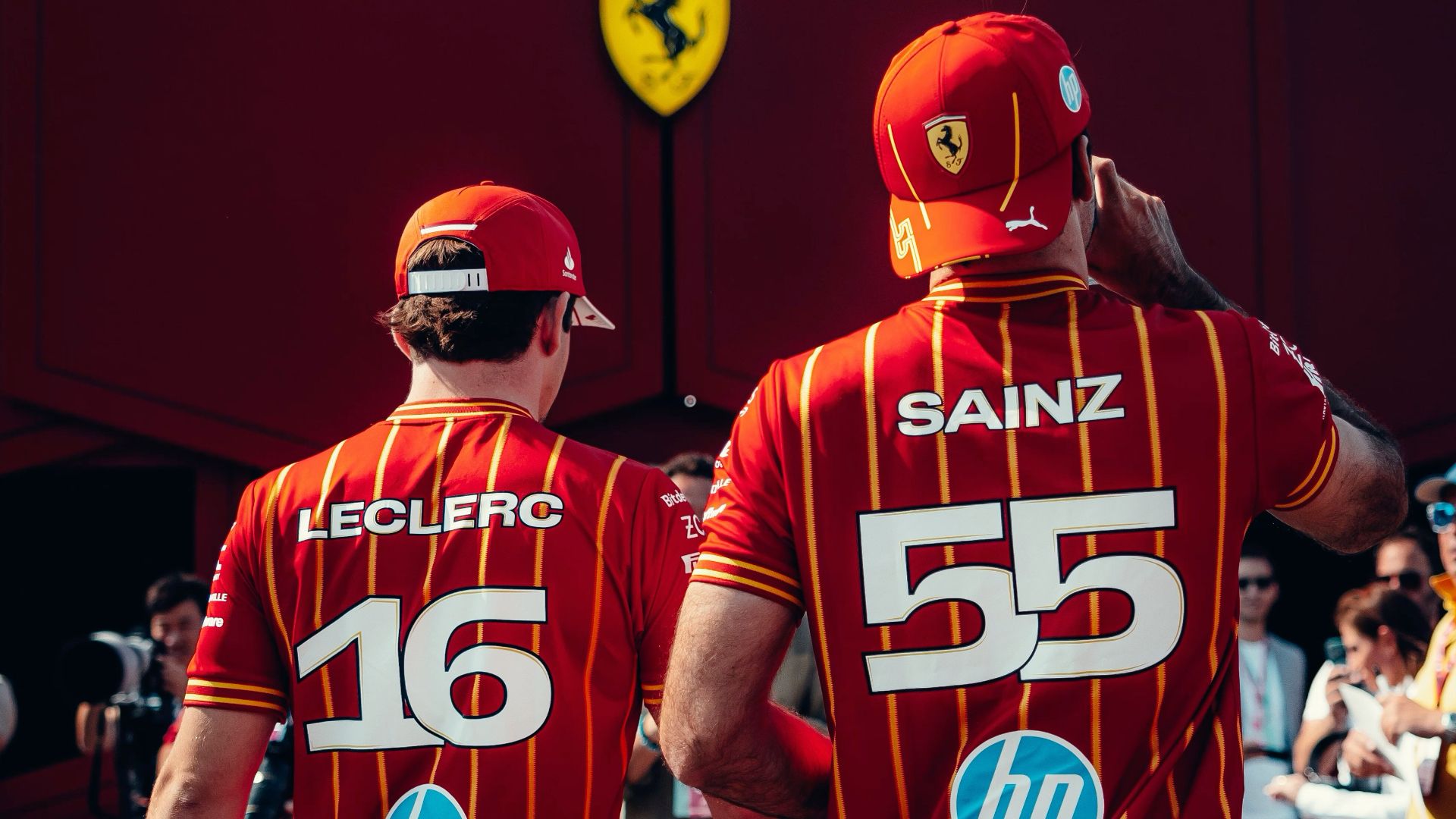 PUMA x Scuderia Ferrari #16 LECLERC Soccer Jersey (L)