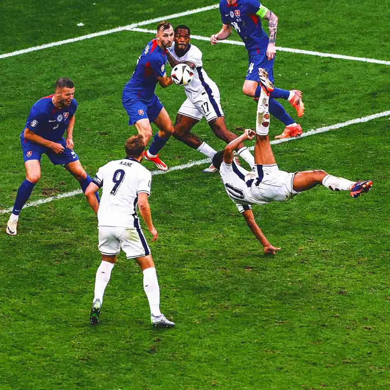 2024/25 England #10 BELLINGHAM Home Jersey (M)