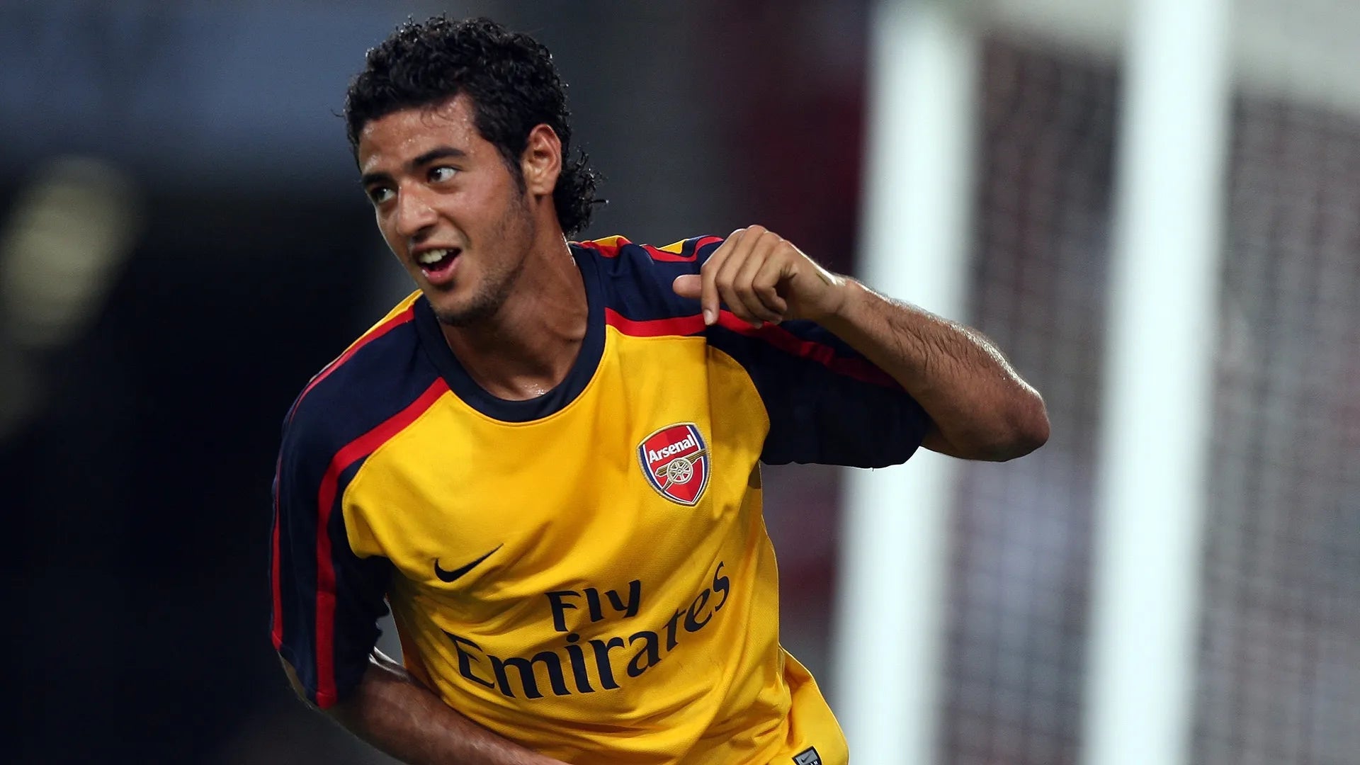 2008/09 Arsenal #12 VELA Away Jersey (L) L/S