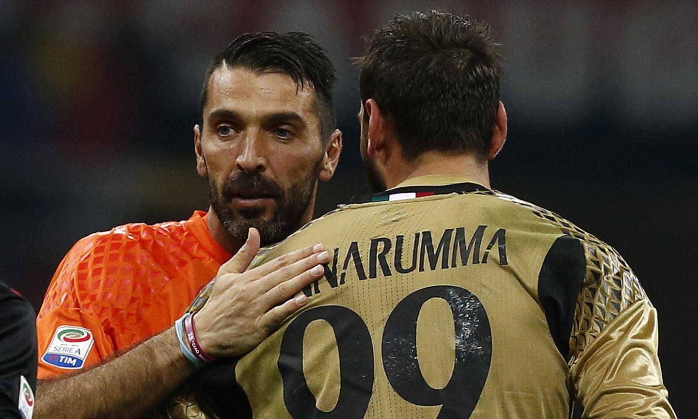 2016/17 AC Milan #99 DONNARUMMA GK Jersey (L) L/S – Double Kick