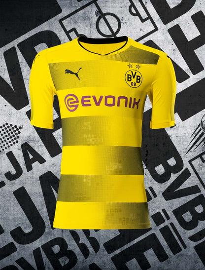 2017/18 Borussia Dortmund Home Jersey (S)