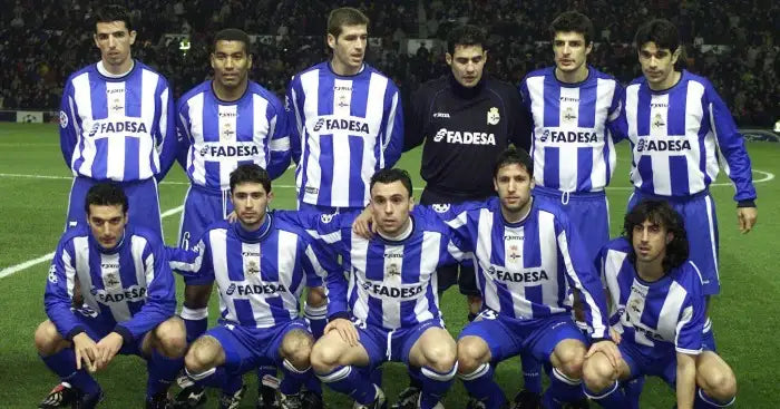 2002/03 Deportivo La Coruña Home Jersey (XL)