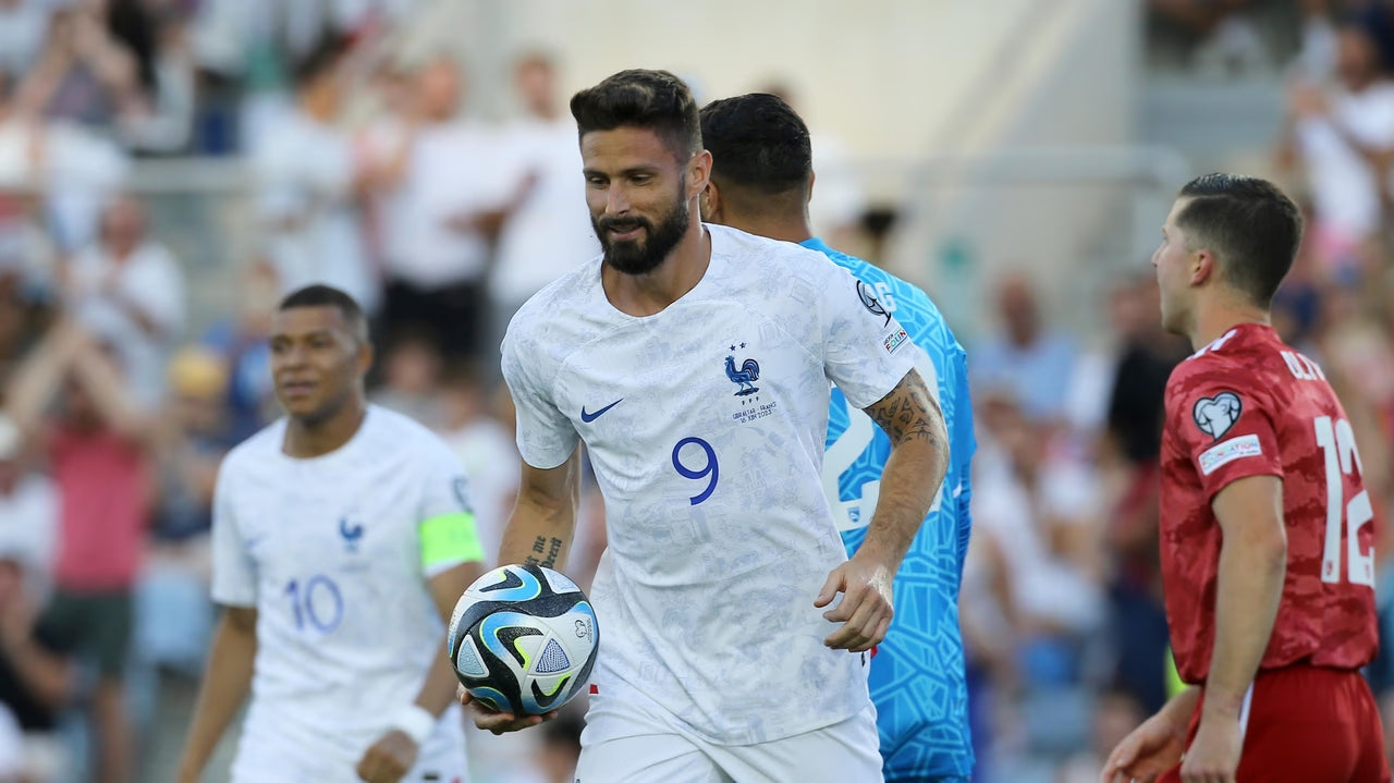 2022/23 France #9 GIROUD Away Jersey (S)