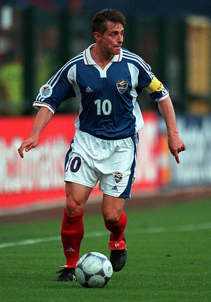2000/01 FR Yugoslavia #10 STOJKOVIC Home Jersey (L) – Double Kick