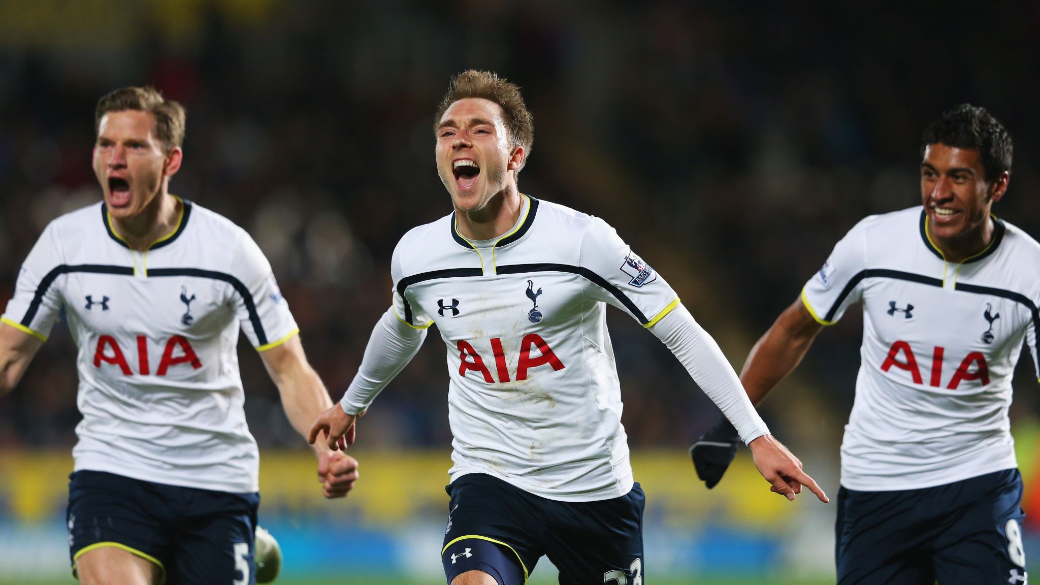 2014/15 Tottenham #23 ERIKSEN Home Jersey (M)