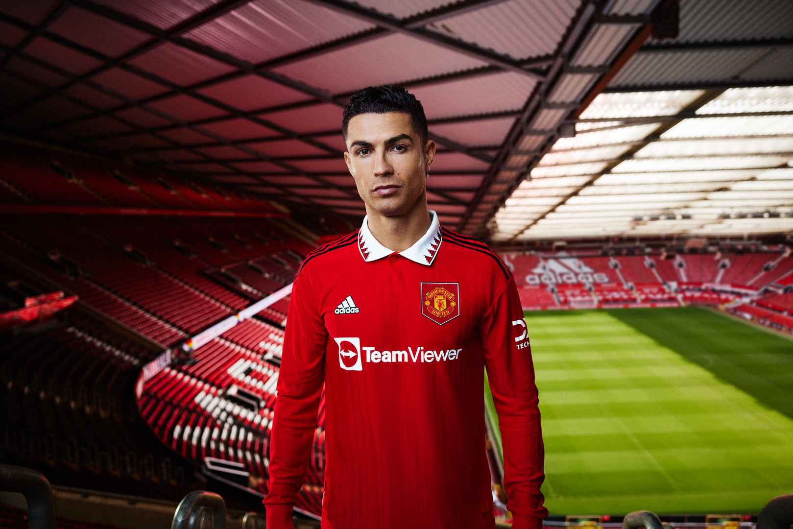 2022/23 Man Utd #7 RONALDO Home Jersey (M) L/S
