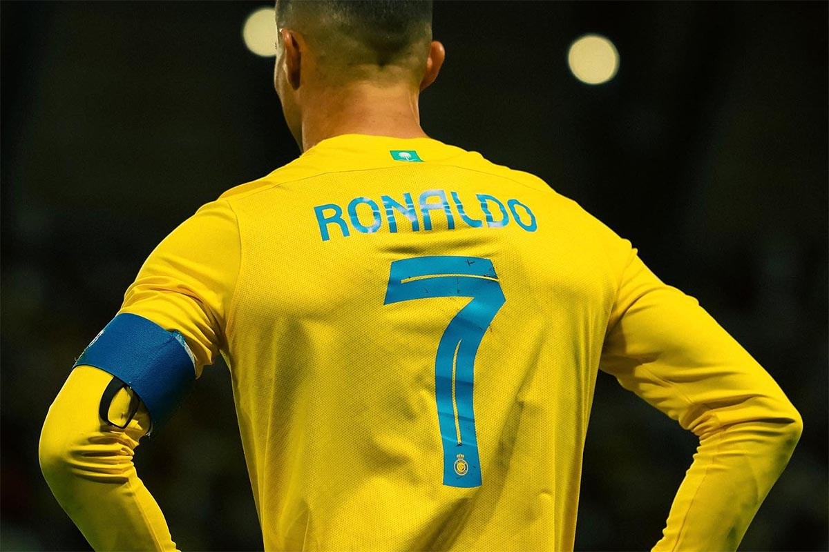 2023/24 Al Nassr #7 RONALDO Home Jersey (L) L/S