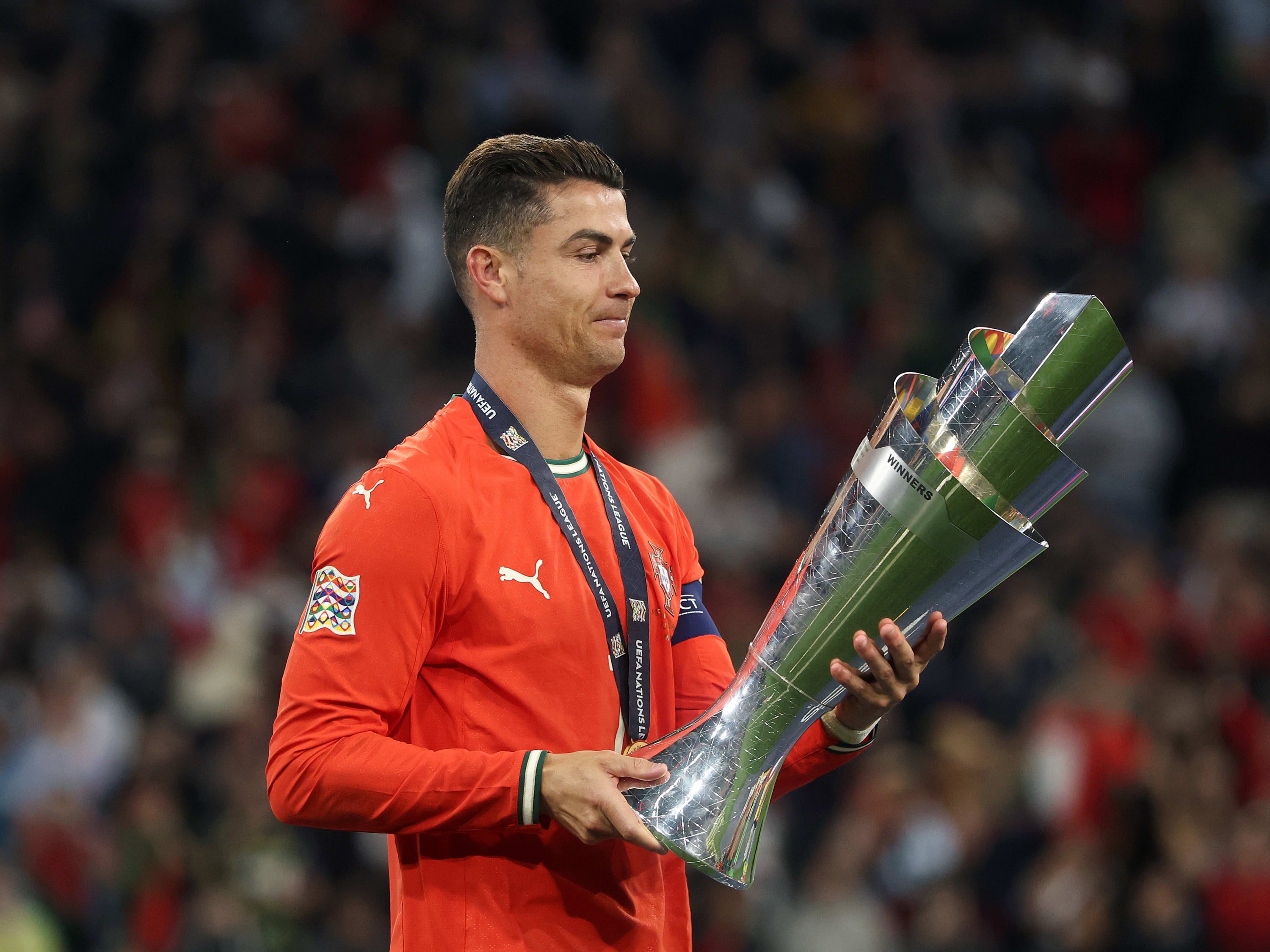 2025/26 Portugal #7 RONALDO Home Jersey (XL) L/S